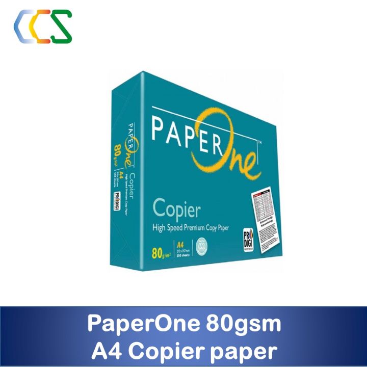 PaperOne A4 Copier Paper 70gsm/80gsm A4 Premium Quality Photocopy paper ...