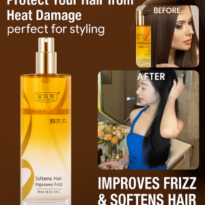 Hair Oil Dry and Knotted Simple and Convenient Hair Care Oil Smoothes and Improves Frizz