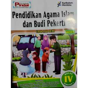 Original Buku LKS Kelas 4 Semester 2 Kurikulum Merdeka LKS Pindai Pancasila Indonesia Mtk Ipas
