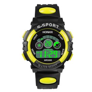 WAPKTY Shock Resistant Children Electronic Watch Luminous Lightweight Kids Digital Watch  Sport Watch for Kids for Boys and Girls