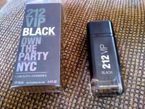 PARFUM 212 VIP BLACK OWN THE PARTY NYC FOR MEN PROMO PARFUM IMPORT ORINGINAL SINGAPORE /BAYAR DITEMPAT