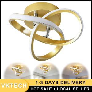 Dimmable Ceiling Lamp 9.84 Inch Corridor Light for Bedroom Kitchen Living Room