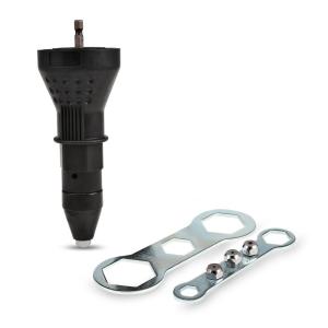 Electric Rivet Cordless Riveting Drill Adapter Insert Nut Tool 2.4-4.8mm