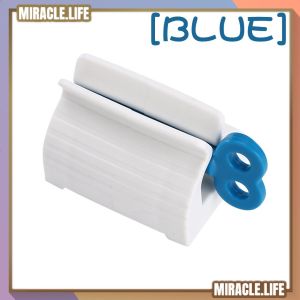 Multifunction Toothpaste Squeezer Dispenser Manual Rotatable Facial Wash Clip Tube Roller Bathroom Storage Rolling Stand