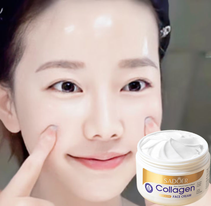 Collagen Face cream 100g Moisturizers Whitening Cream Anti Wrinkle Dark