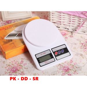 Cân Điện Tử Nhà Bếp Electronic 8Kg Mẫu Tròn - Siêu Rẻ