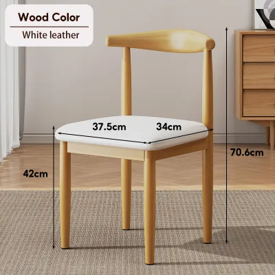 Bincoo Wooden Dining Table 140/120cm Solid Wooden Dining Table For Kitchen living Room Wood Furniture Nordic Chairs Set