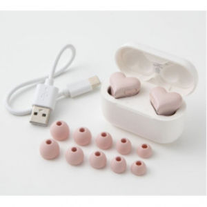 Original wireless headphones HeartBuds shaped earphones woman Bluetooth earphone high quality heart earbuds girl gift pigly