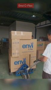 Thinwall 350 ml Square + Tutup Merek ENVI C-FLEX HARGA 1 ROLL ISI 25 PCS