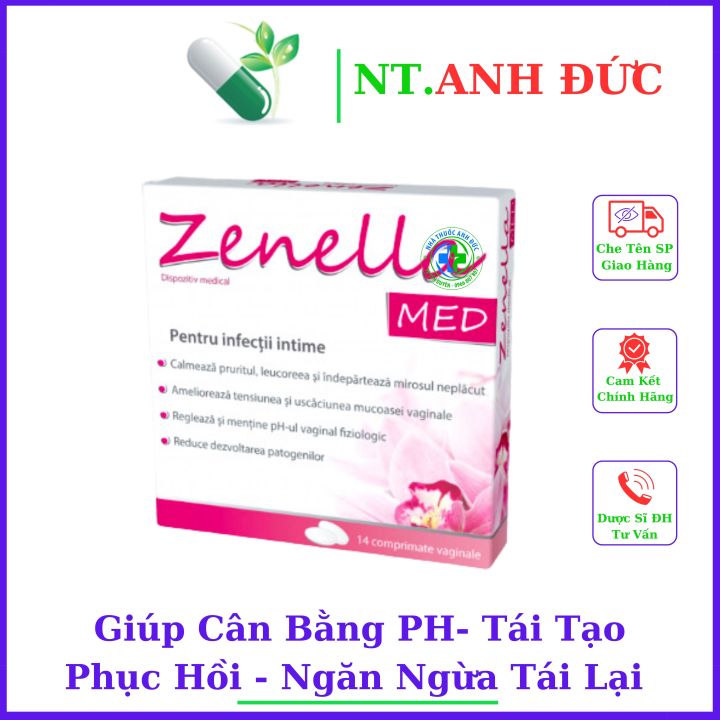 Zenella Giúp chăm sóc Vệ Sinh phụ khoa, Tái Tạo và phục hồi niêm mạc ...
