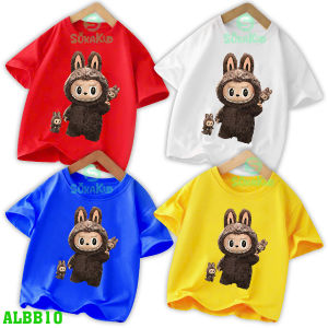 Combo 3 Áo thun trẻ em labubu nhỏ lớn cho bé trai bé gáitừ 6kg-30kg.ALBB10