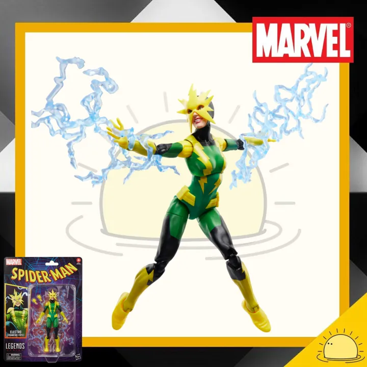 Marvel Legends Series Electro (Francine Frye) By Hasbro 6 นิ้ว ฟิกเกอร์ ...