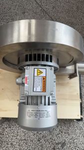 พัดลมโบเวอร์หอยโข่งสแตนเลส 304 ขนาด 0.5แรงม้า ไฟ380V ทนกัดกร่อนสูงและทนความร้อน