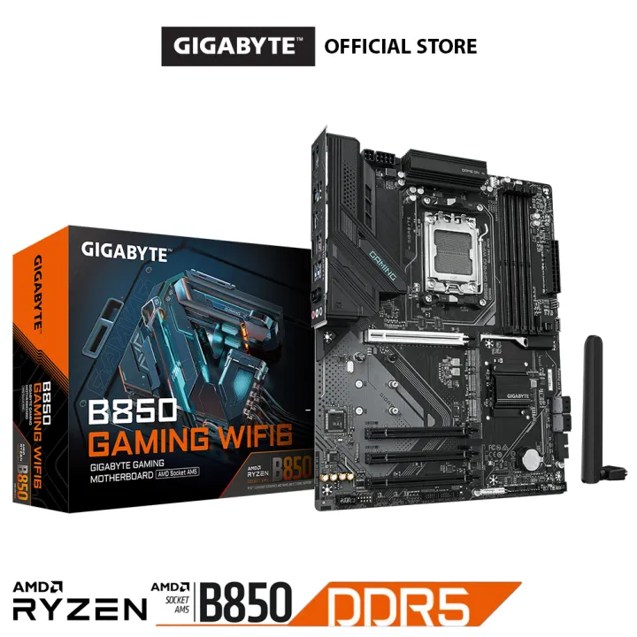 Gigabyte B850 GAMING WIFI6 DDR5 AMD AM5 ATX Motherboard PCIe 5.0 Mainboard