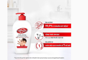Nước rửa tay Lifebuoy Vitamin bảo vệ vượt trội chai 180g