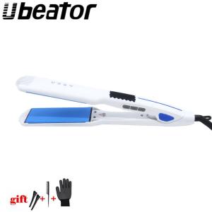 Intelligent Touch Screen Titanium tool hair straightener Ceramic coating LCD Electric Hair Straightener professional flat iron