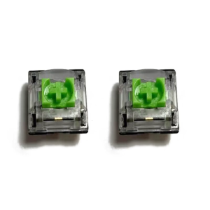 2Pcs Green Switches for Blackwidow V3 Pro V3 Tenkeyless Mechanical Gaming Keyboard and Others with 3Pin LED Switch