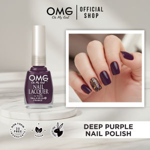 OMG Nail Lacquer 10ml - Deep Purple