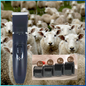KALLA BaoRun alat mesin cukur Bulu Hewan kucing anjing domba Pet Rechargeable cas super tajam - k5