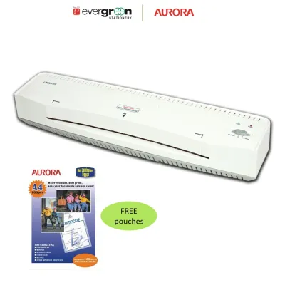[SG] Aurora A4/A3 Laminator with free A4 pouch | LM4231H / LM3231H [Evergreen Stationery]