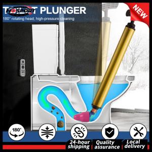 Sink Clogged Plunger High Dredge Plunger Device 180 Degree Rotating Toilet Drain Clog Remover Tool for Kitchen Bathroom