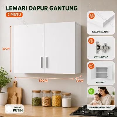 Lemari Dapur Gantung Kichen Set Dapur Lemari Dapur Kitchen Set Lemari Dapur Minimalis (Surabaya)