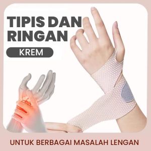 Wrist Band Pelindung Pergelangan Tangan Keseleo Pergelangan Tangan Selubung Tendon Nyeri Ketegangan Olahraga