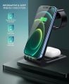 Wireless Charging Station,3 in 1 Fast Charging Station,Wireless Charger Stand for iPhone 15/14/13/12/11 Pro Max/X/Xs Max/8/8 Plus, AirPods 3/2/pro, iWatch Series 8/7/6/5/SE/4/3/2. 