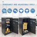 Large Safe Box Fireproof Waterproof, Heavy Duty Fireproof Safe With Fireproof Bag, Digital Keypad and Spare Keys, Security Home Safe For Documents Firearm Money Valuables. 
