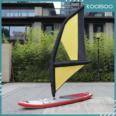 Koolsoo วินเซิร์ฟแล่นเรือใบอุปกรณ์ผ้าอ๊อกซ์ฟอร์ดแบบพับได้ฐานมั่นคงอุปกรณ์เสริมสำหรับเล่นวินด์เซิร์ฟ