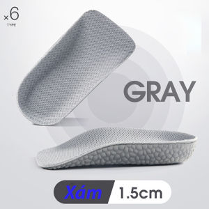 Lót Giày Tăng Chiều Cao Nửa Bàn Chân Nam Nữ Boost34 Xốp Siêu Nhẹ Cao Cấp Êm Chân Chống Mỏi Dùng Cho Mọi Loại GIày