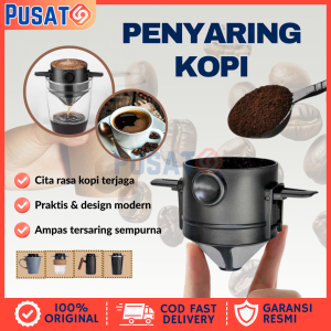 PUSAT69 Filter Penyaring Kopi Portable Cone Coffee Dripper Manual Brewing Serbaguna