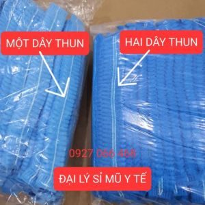 (HÀNG Y HÌNH) 1 BỊCH 100 MŨ Y TẾ ĐA DẠNG MÀU SẮC LÁ MŨ TRÙM TÓC MŨ CON SÂU SIÊU RẺ SIÊU TIẾT KIỆM