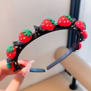 Cute Headbands Fruits Flower Girls Hairbands Sweet  Fashion Hair Accessories