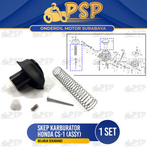 Skep Karburator Assy CS 1 - Sekep Piston Gas Karbu Vakum Vacum Vaccum Diafragma Skep Kabulator