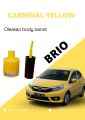 Cat Oles Penghilang Baret Honda Carnival Yellow Mobil Brio Kuning. 