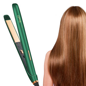 Professional Salon Hair Straightener Flat Iron Fast Heating Negative Ion Straight and Curls Styling Tool Gift for Women