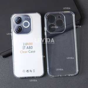 Itel A60S Itel A80 Premium Tpu 2.0mm Softcase Silikone Super Bening Clear Case Itel A60S Itel A80