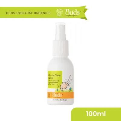 BUDS EVERYDAY ORGANICS MOZZIE CLEAR SPRAY 100ML