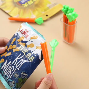 Carrot Sealing Clip 胡萝卜封口夹 Klip Penutup Makanan Penyimpan Makanan Segar Snack Food Plastic Bag Clip Flour Milk Powder Clip
