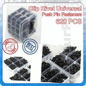 Clip Rivet Universal Push Pin Fasteners Mobil 620 PCS