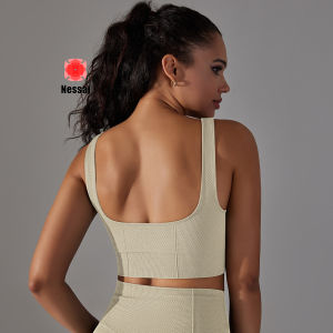 Nessaj Áo ngực thể thao tập luyện cho nữ áo ngực tập Yoga phòng tập thể dục Áo tập thể dục tập thể dục chịu tác động cao sportbra chạy bộ đi bộ Trainning Bras