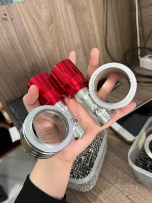 Hpa Bạc núm Factory Đỏ tăng chỉnh phuộc Olins Nitron Yss Rcb ....
