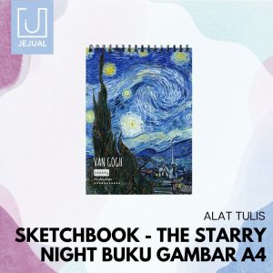 SKETCHBOOK A4 Buku Gambar Lucu Vertikal 90 Halaman 45 Lembar Sketch Book