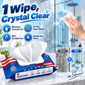 Strong Absorbent Nano Cleaning Cloth Nanotech Multi Surface Wipes Heavy Duty Stain Removal Instant Clean Wet Tissue Household Kitchen Bathroom Car Cleaning