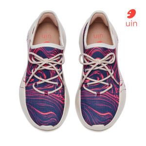 UIN San Sebastian รองเท้าผ้าใบแฟชั่นของผู้หญิง IIรองเท้าผ้าใบน้ำหนักเบาใส่เดินสบายรองเท้าเดินทางกีฬาทาสีศิลปะ