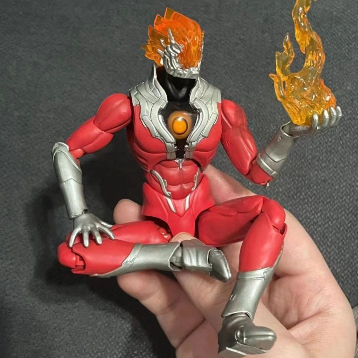 SHF Glen Fire Ultraman Joint Super Movable Figure Ornament Act Bộ Sưu ...