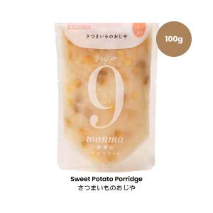 Manma Baby Food Pouch 9 Months+ No-Cook Porridge Ready to Eat Meal Made in Japan Kinchan Exclusive