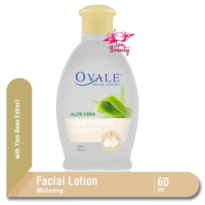 Ovale Facial Lotion Whitening Bengkoang Botol / pembersih wajah ovale