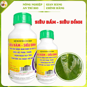 Bám dính sinh học | Hạn chế rửa trôi | Tăng cường hiệu lực nông dược Chai 500 ml